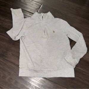 Polo Ralph Lauren Gray Half-Zip Sweater for Boy